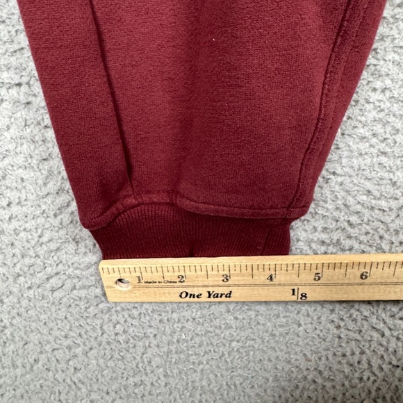 Lululemon Pants Womens 4 Burgundy Scuba High‎ Rise Joggers Lounge Running Yoga - Picture 10 of 11